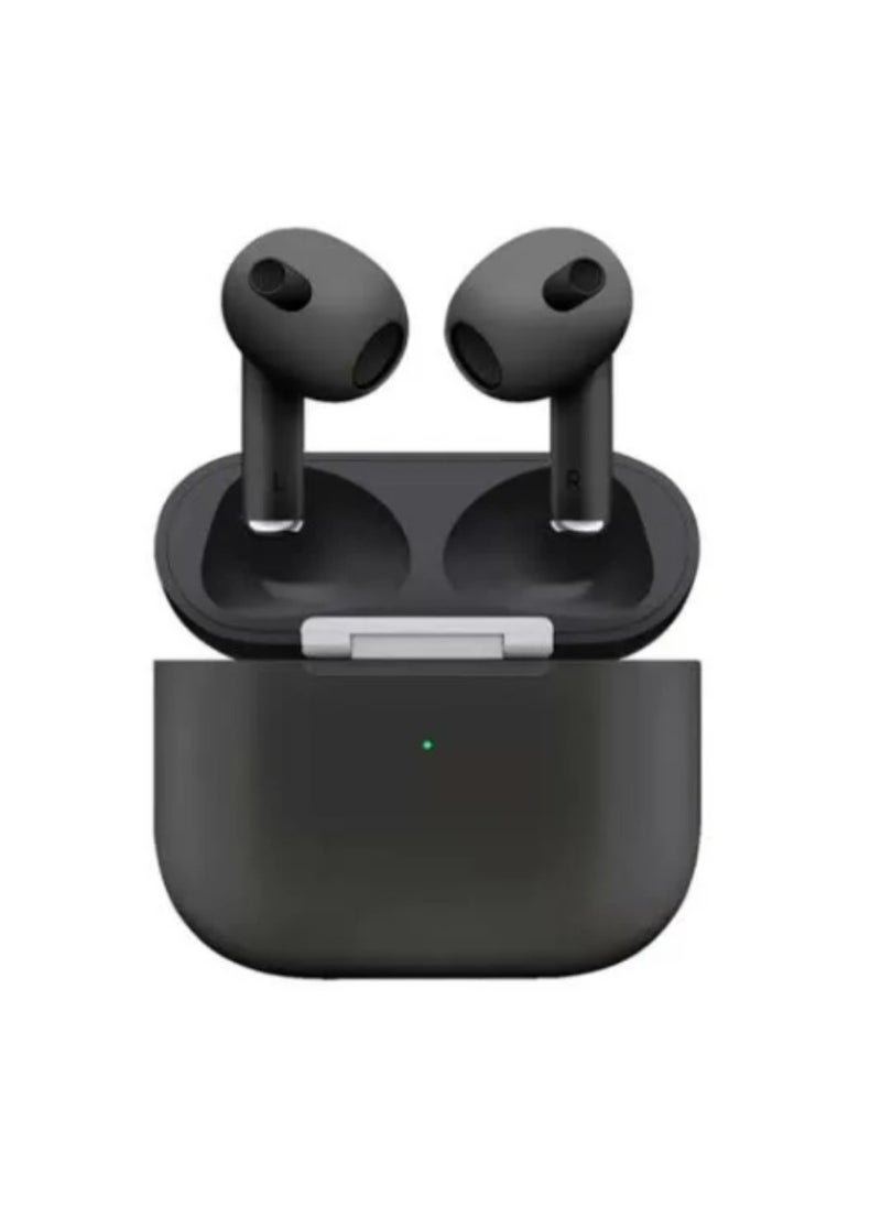 Air-4 Wireless Bluetooth Earbuds Apple & Android Compatibility Built-in Microphone True Wireless Earbuds in-Ear Bluetooth Headphones Earphones Auto Power On/Off Touch Control Black