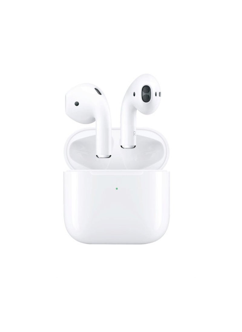 Air-1 Mini Wireless Bluetooth Earbuds Apple & Android Compatibility Built-in Microphone True Wireless Earbuds in-Ear Bluetooth Headphones Earphones Auto Power On/Off Touch Control Super Clear Mic White