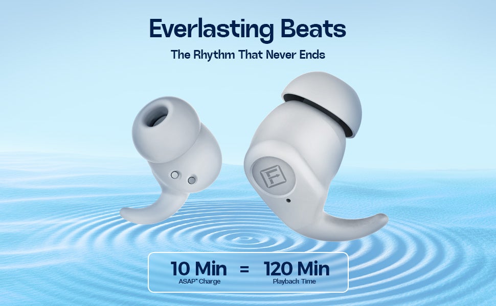 StudX Wireless Earbuds with Active Noise Cancellation (ANC) - 25 Hours Playtime with Bluetooth 5.4 - HiFi Stereo Sound Airpods - Gaming Bluetooth Earphones with Ultra-Low Latency - Deep Bass, IPX4 Water Resistant - For Exercise, Gym - Compatible with iPhone & Android (Black)