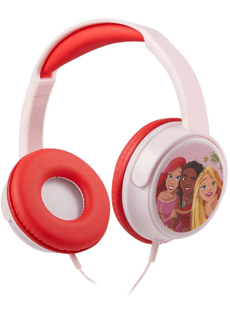 Disney Princess Stereo Headphones w/ Padded Ear Cups and 5 stickers