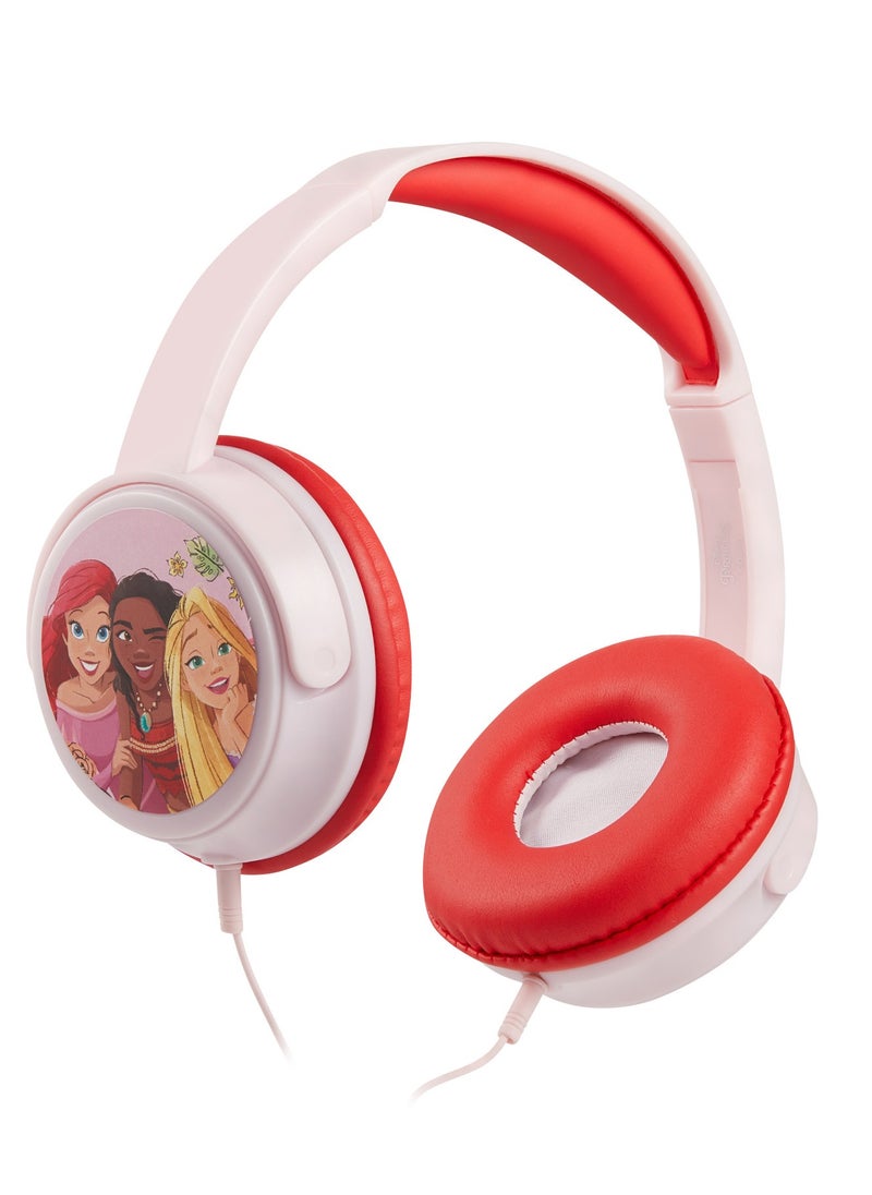 Disney Princess Stereo Headphones w/ Padded Ear Cups and 5 stickers