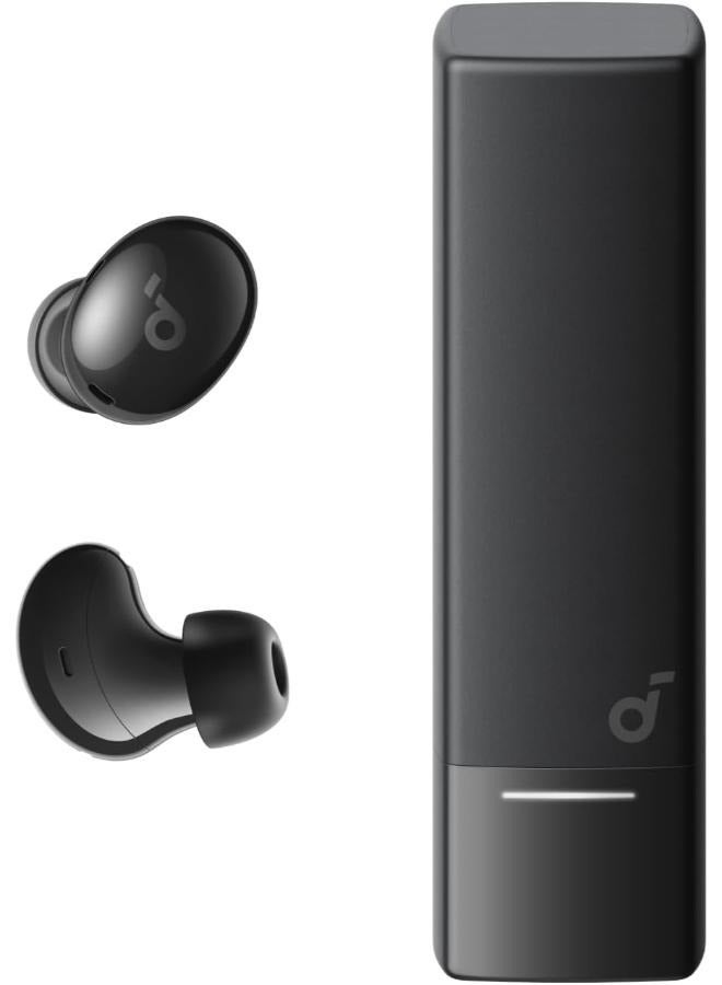 Soundcore A30i by Anker, Noise Cancelling Earbuds, Lipstick-Shaped Stylish Design, Tiny, Lightweight Comfort, Smart Noise Cancelling, Clear Sound, 24H Playtime, IP54, Wireless Earbuds, Bluetooth 5.4 Black
