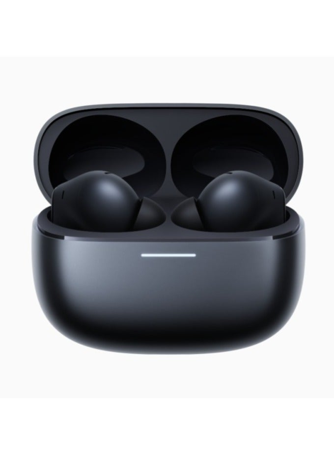 Redmi Buds 6 Pro | 55dB ANC with 20-level Modes | 3 MIC AI Clear Call | Hi-Res Audio Wireless and supports LDAC audio codec | Space Black