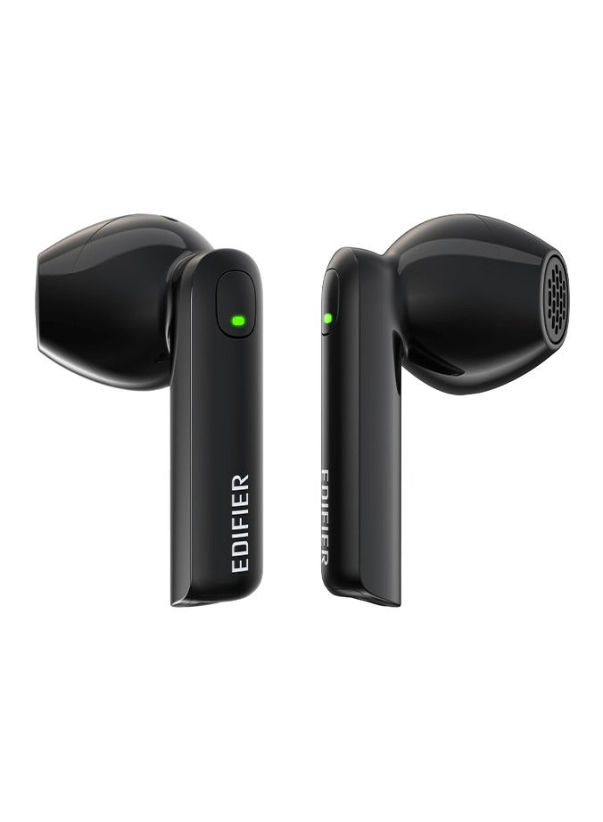 W200T Mini True Wireless Earbuds, Bluetooth 5.1 Headphones with 22H Playtime, Noise Cancelling TWS in-Ear Earphones with Mic, IP54 Waterproof Headset for Sports Workout Running Travel - Black