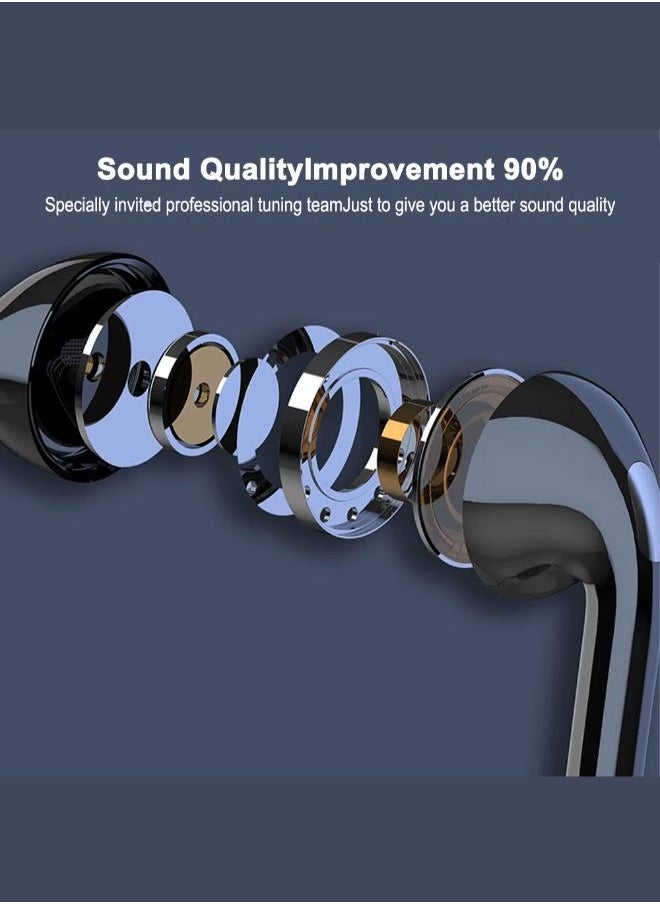 Zedx Zeeband Wireless Earphone HIFI Sound Quality ENC,Noise Cancellation and Blootuth Control