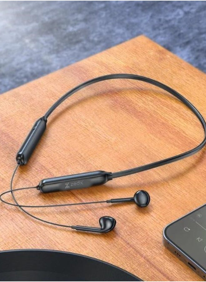 Zedx Zeeband Wireless Earphone HIFI Sound Quality ENC,Noise Cancellation and Blootuth Control