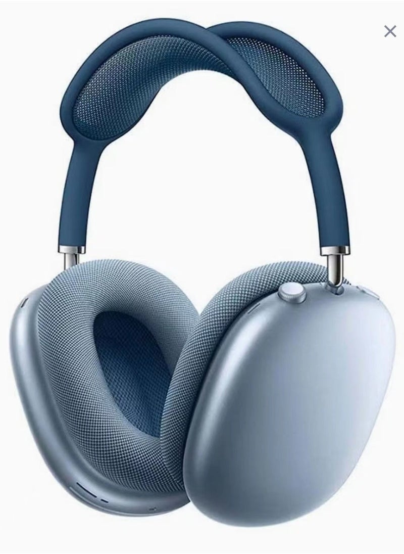 Headset AP Max Over-Ear Wireless Bluetooth Headphones Active Noise Cancellation Sky Blue