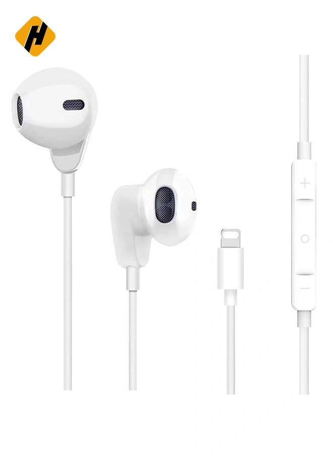 for iPhone Earphones Wired Headphones Built-in Mic&Volume Control & Noise Cancellation In-Ear Earphones Earbuds Compatible for iPhone 11/12/13 Pro/XS Max/8/8plus 7/7plus Support for all iOS