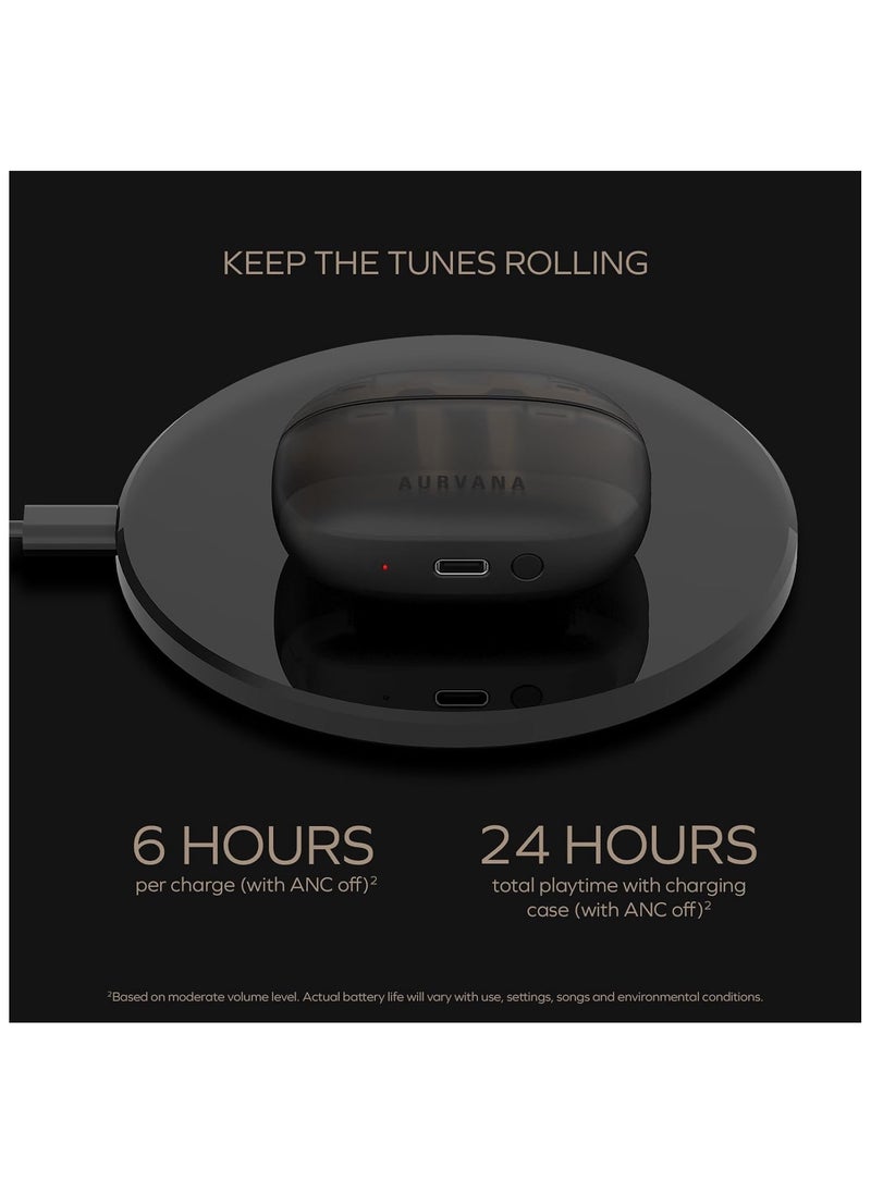 Creative Aurvana Ace 2 Lightweight True Wireless in-Ears with Bluetooth LE Audio, aptX Lossless, and xMEMS Driver, aptX Adaptive, Adaptive ANC, Ambient Mode, Up to 24 Hours Battery Life, Built-in Mic