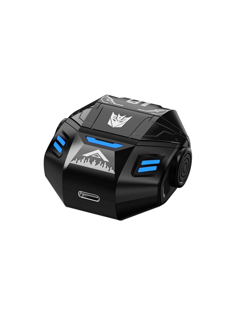 TF-T36 TWS Bluetooth Earbuds, 10mm Dynamic Drivers, Bluetooth 5.3, Noise Isolation, 30H Battery Life – Black