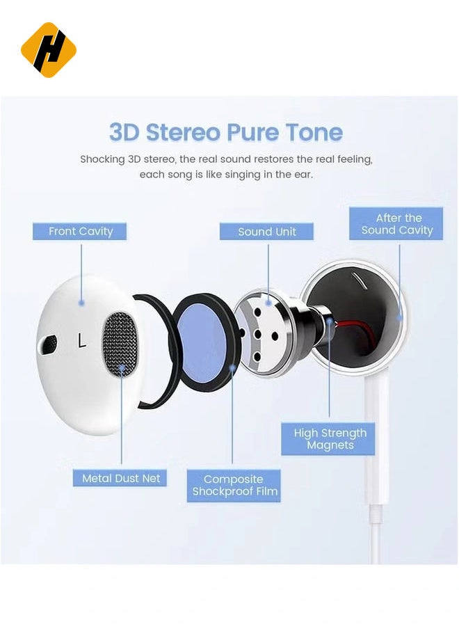 iPhone Headphones Earphones with Lightning Wired Noise Isolating