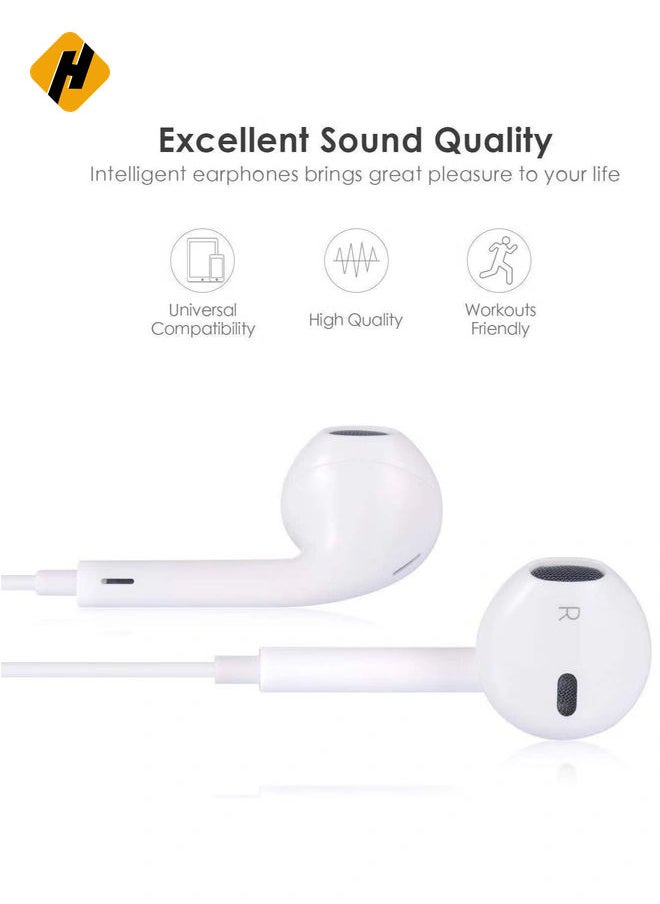 For iPhone X 8 7 Plus Bluetooth Earphones Wired Headset