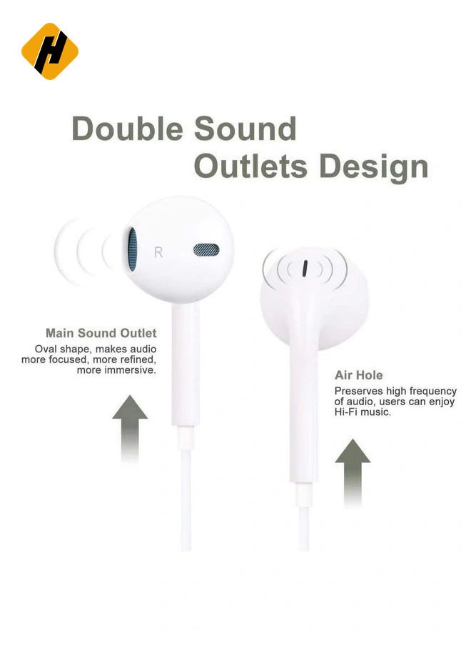 For iPhone X 8 7 Plus Bluetooth Earphones Wired Headset