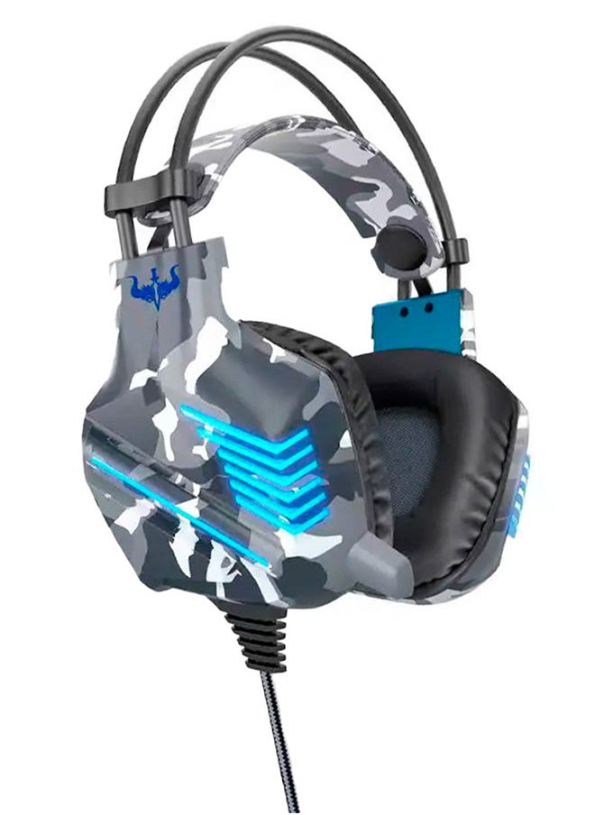 Stereo Gaming Headset GP10M Wired with Built-in Microphone and 3.5mm Jack for Mobile, PS4, and Multi-Platform Gaming -  Camouflage