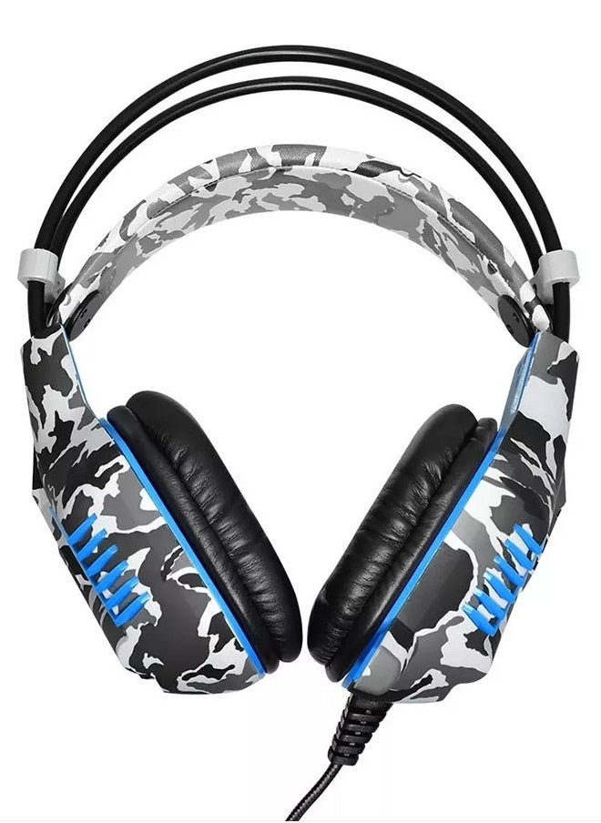 Stereo Gaming Headset GP10M Wired with Built-in Microphone and 3.5mm Jack for Mobile, PS4, and Multi-Platform Gaming -  Camouflage