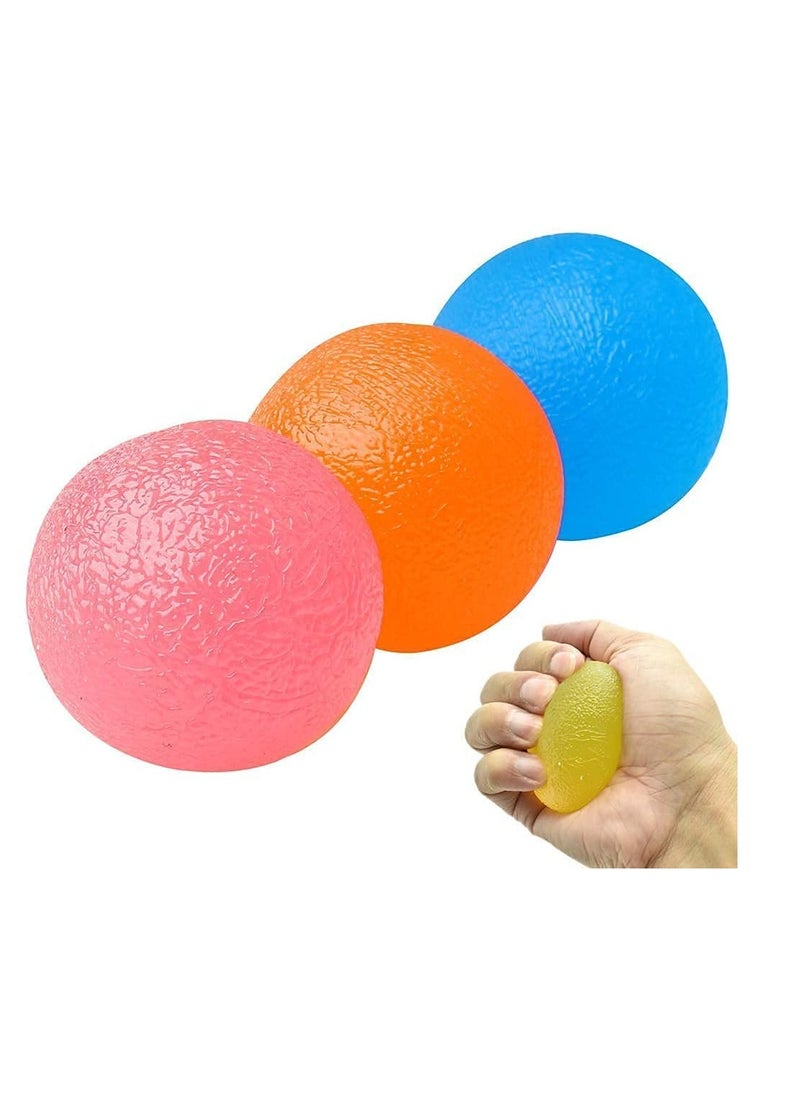 Gel Hand Grip Strengthen Balls-3 Pcs