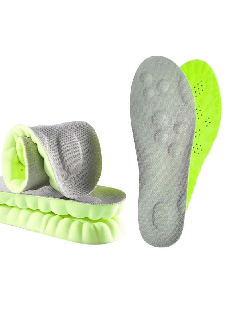 Children's breathable insoles, sports insoles, provide excellent shock absorption and cushioning, relieve foot pain, comfortable insoles for male and female babies, massage insoles, suitable for daily use