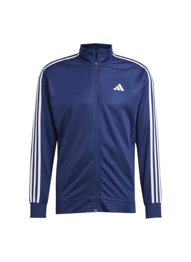 adidas TR-ES 3S T-TOP Blue Training TRACK TOPS for Men - XS