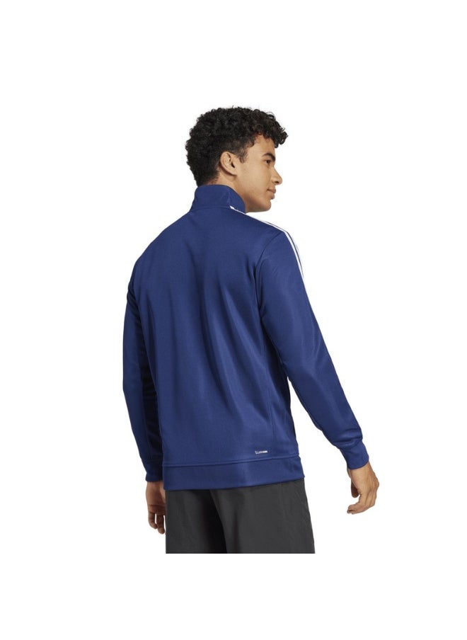 adidas TR-ES 3S T-TOP Blue Training TRACK TOPS for Men - XS