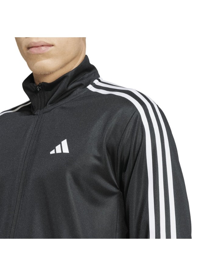 adidas TR-ES 3S T-TOP Black Training TRACK TOPS for Men - XS