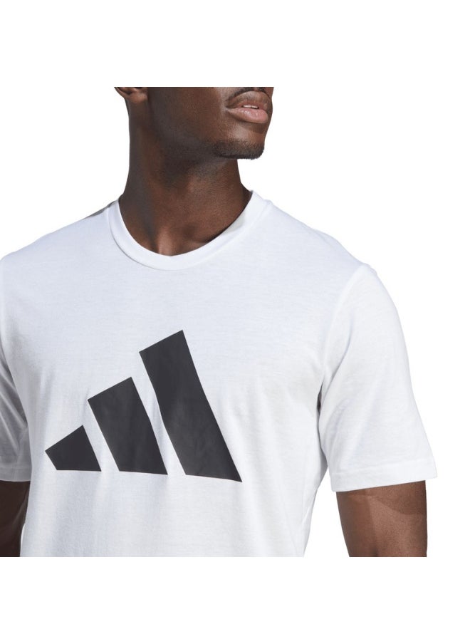 adidas TR-ES FR LOGO T White Training T-SHIRTS for Men - XS