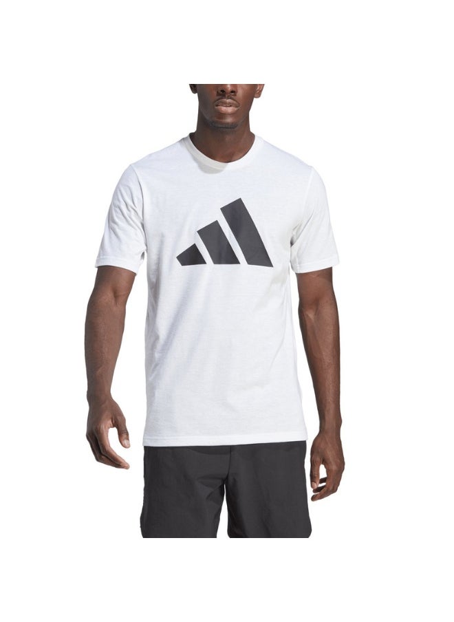 adidas TR-ES FR LOGO T White Training T-SHIRTS for Men - XS