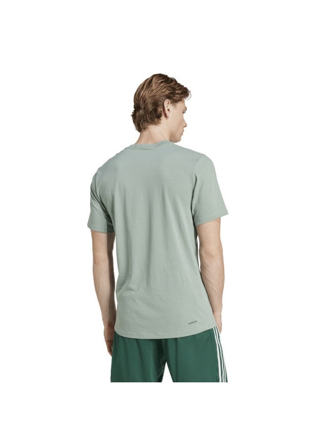 adidas TR-ES FR LOGO T Green Training T-SHIRTS for Men - XS