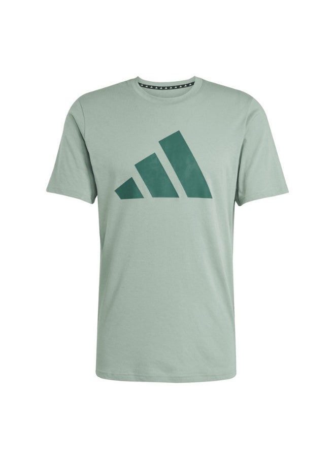 adidas TR-ES FR LOGO T Green Training T-SHIRTS for Men - XS