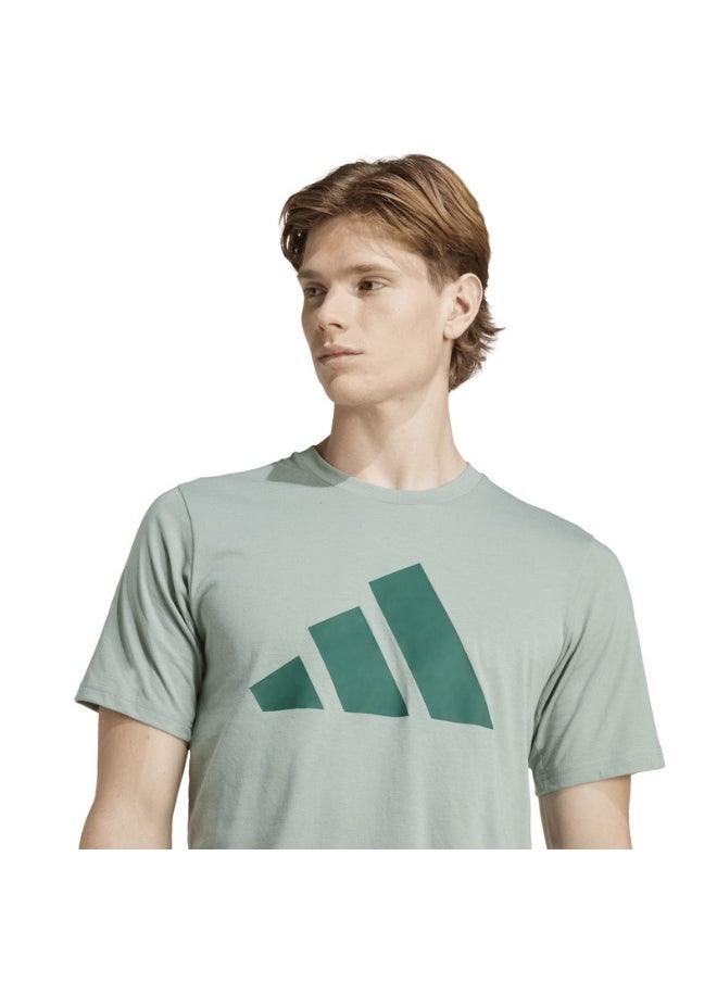 adidas TR-ES FR LOGO T Green Training T-SHIRTS for Men - XS