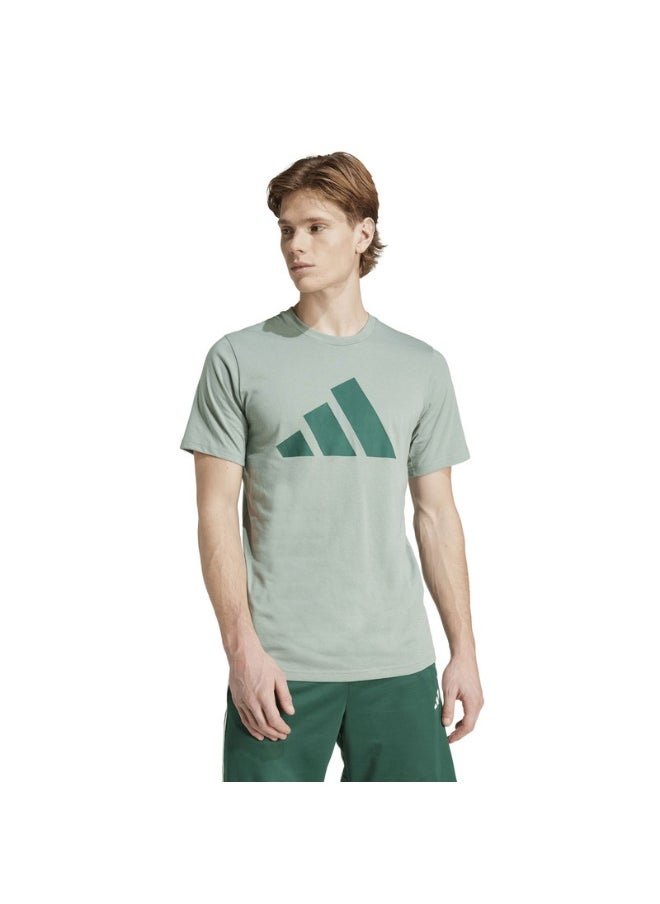 adidas TR-ES FR LOGO T Green Training T-SHIRTS for Men - XS