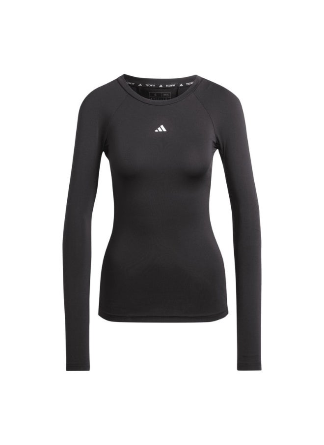 adidas TF LS T Black Training T-SHIRTS for Women - 2XS