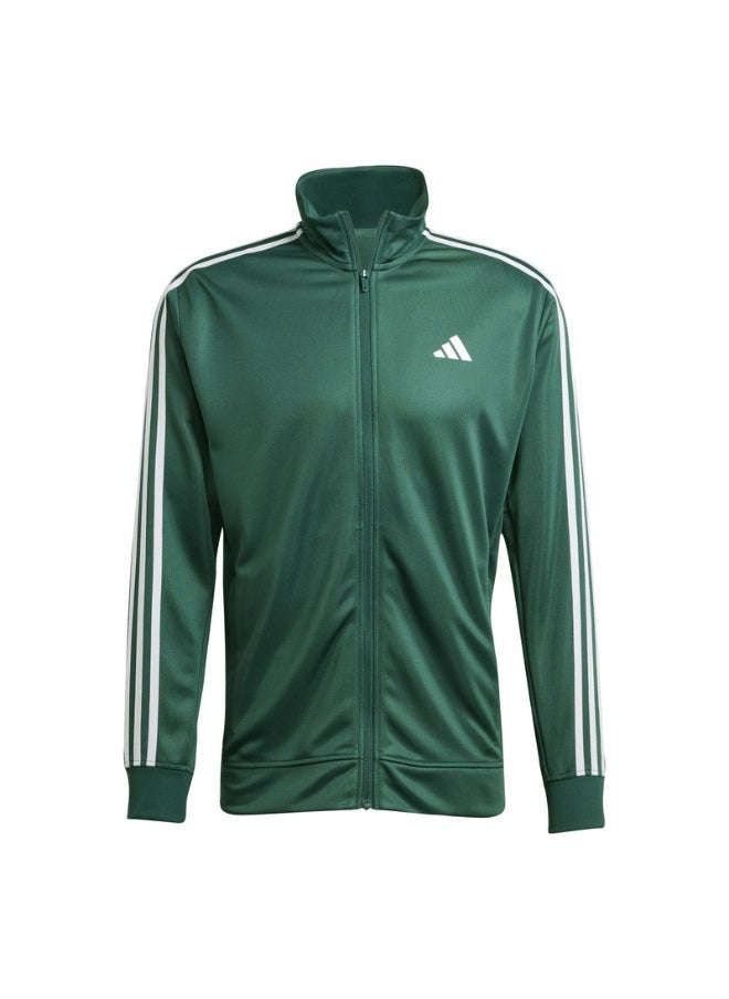 adidas TR-ES 3S T-TOP Green Training TRACK TOPS for Men - XS