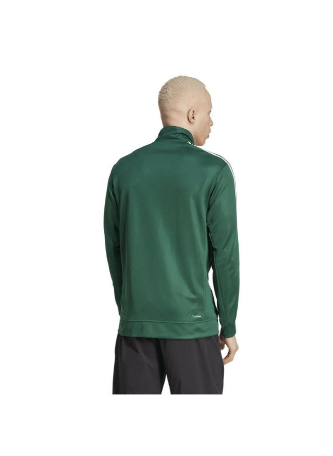 adidas TR-ES 3S T-TOP Green Training TRACK TOPS for Men - XS