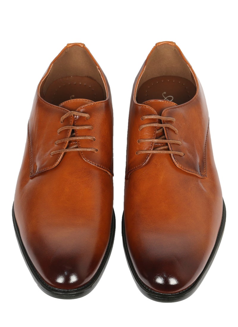 Men's formal Lace up Tan