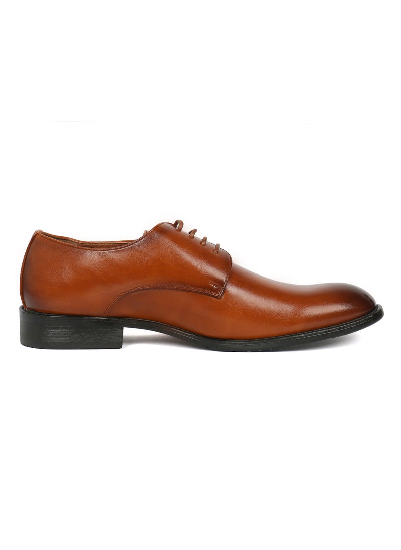 Men's formal Lace up Tan