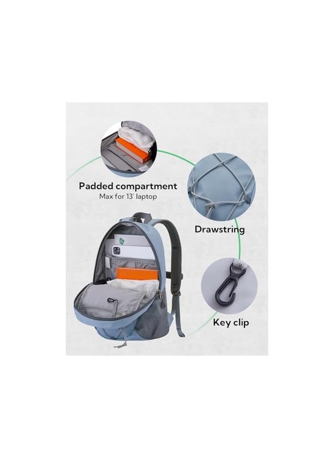 12L Small Hiking Backpack: Day Pack Lightweight Travel Bag Camping Walking Sports Daypack For Women Men