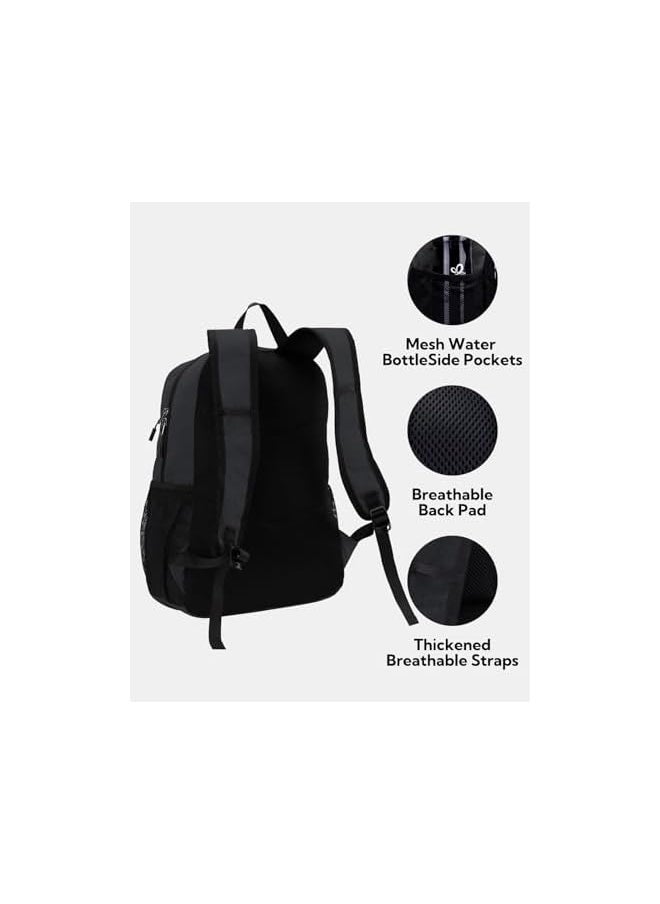 Backpack Foldable Daypack 20L: Hiking Backpack Folding Backpack Lightweight Folding Backpack Daypack With Back Ventilation For Hiking Travel City Trips Men Women