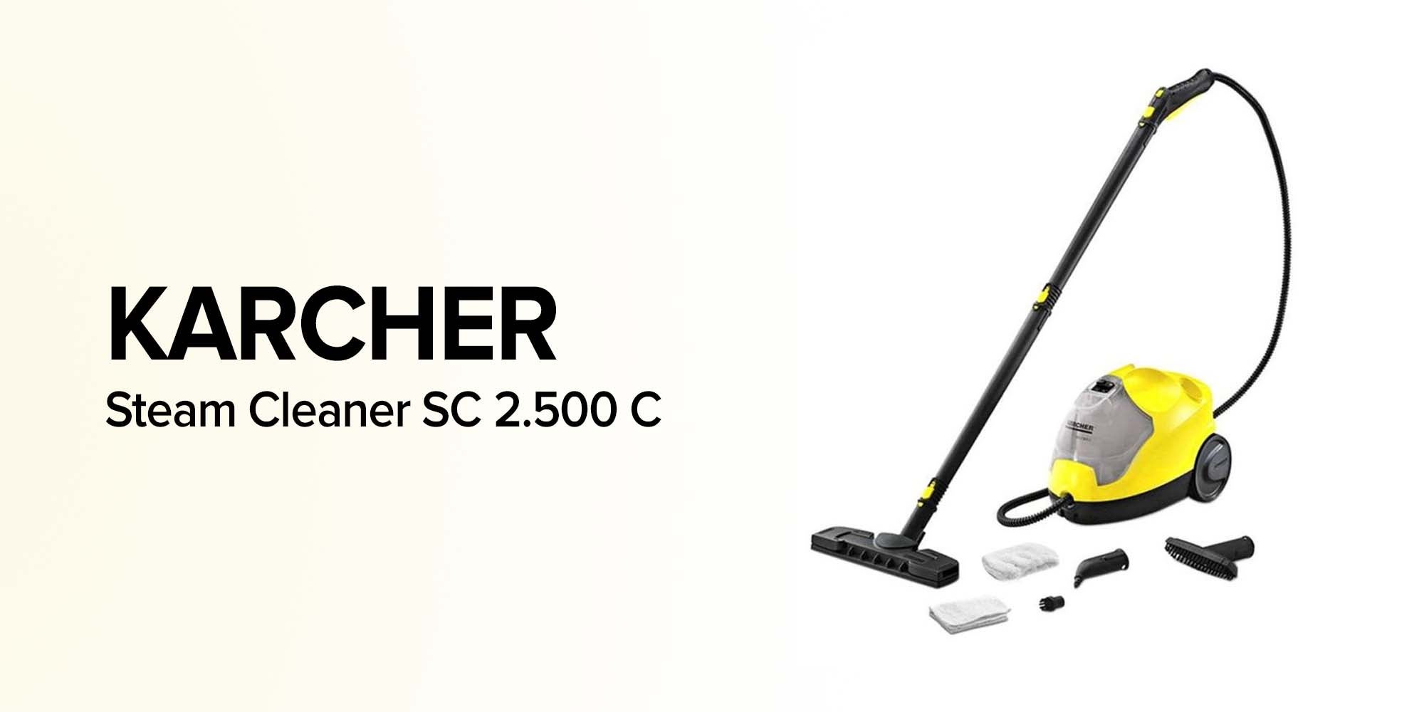 Steam Cleaner 0.8 L SC 2.500 C Grey/Yellow/Black
