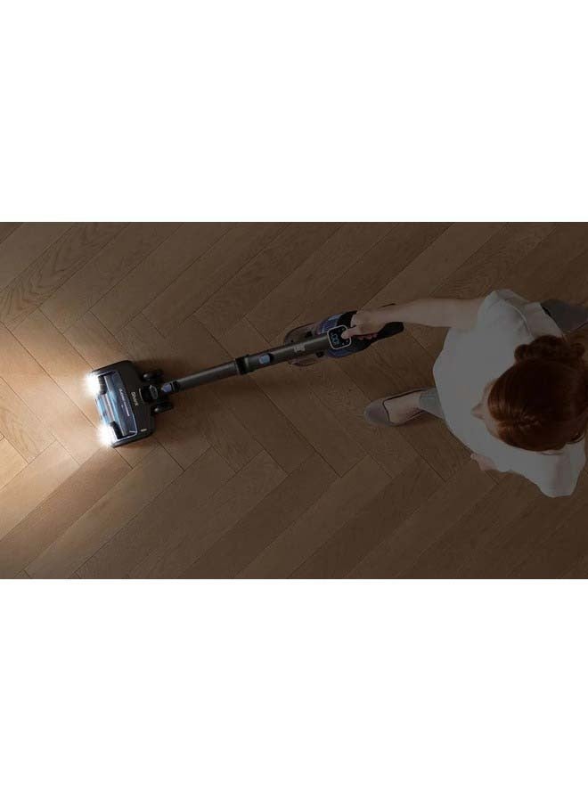 Cordless Pro Stick Vacuum Cleaner with Flex technology,‎ Anti Hair Wrap, Duo Clean and PowerFin Technology, Car Detail kit 181 W IZ300MET Black