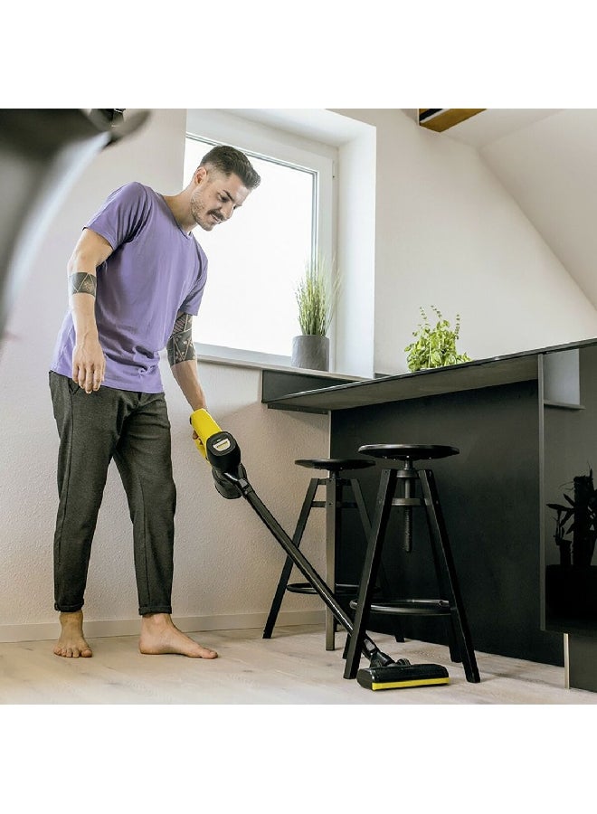Two Stage Power Control VC4 Cordless Stick Vacuum Cleaner Black and Yellow JE1.198-621 160 W JE1.198-621 Black/Yellow