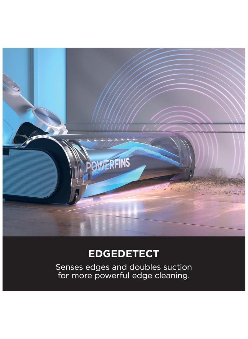 Detect Clean & Empty Cordless Pet Vacuum Cleaner, Three Deep-Cleaning, Up To 60 Mins Of Run-Time 180 W IW4611MET Cloudy Blue