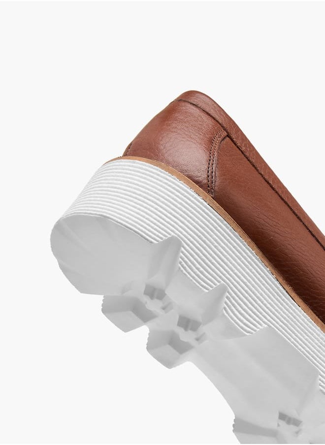 Women's Metal Accent Slip-On Loafers