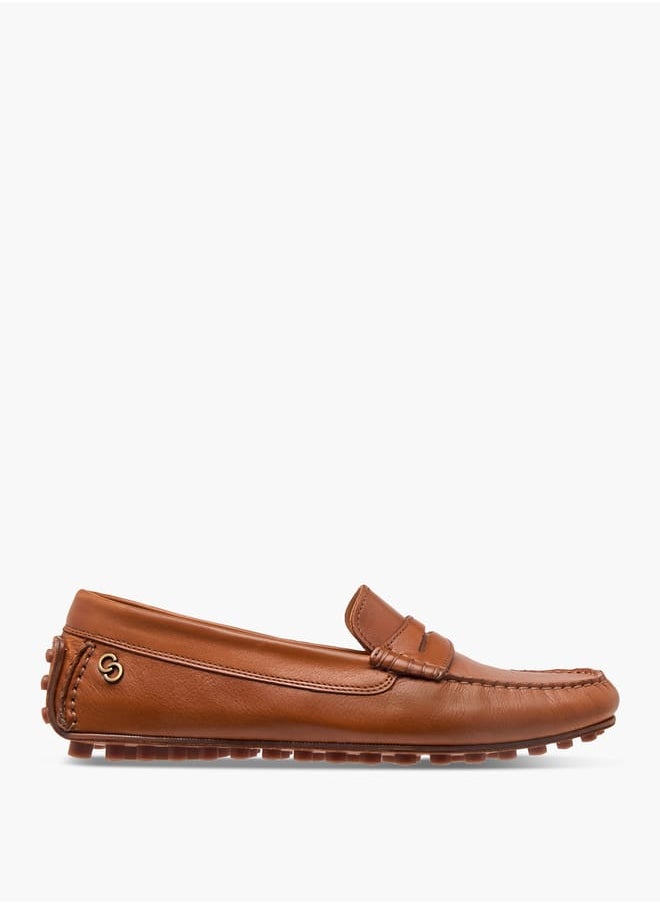 Women's Cutout Detail Slip-On Loafers