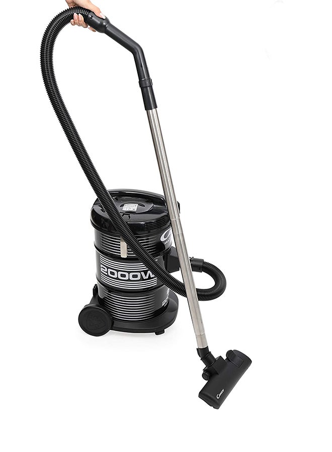 Drum Vacuum Cleaner 18 L 1800 W TDC1800 001 Black