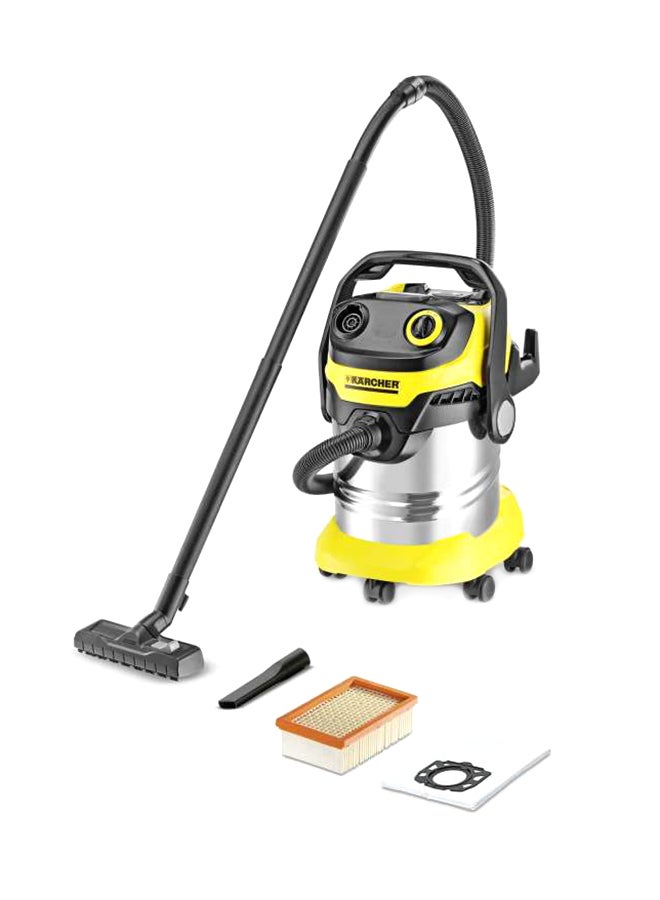 WD 5 Premium Multi-Purpose Vacuum Cleaner 25 L 13482300 Yellow/Black/Silver