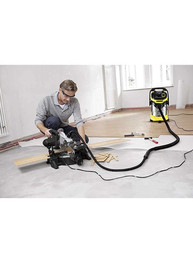 WD 5 Premium Multi-Purpose Vacuum Cleaner 25 L 13482300 Yellow/Black/Silver