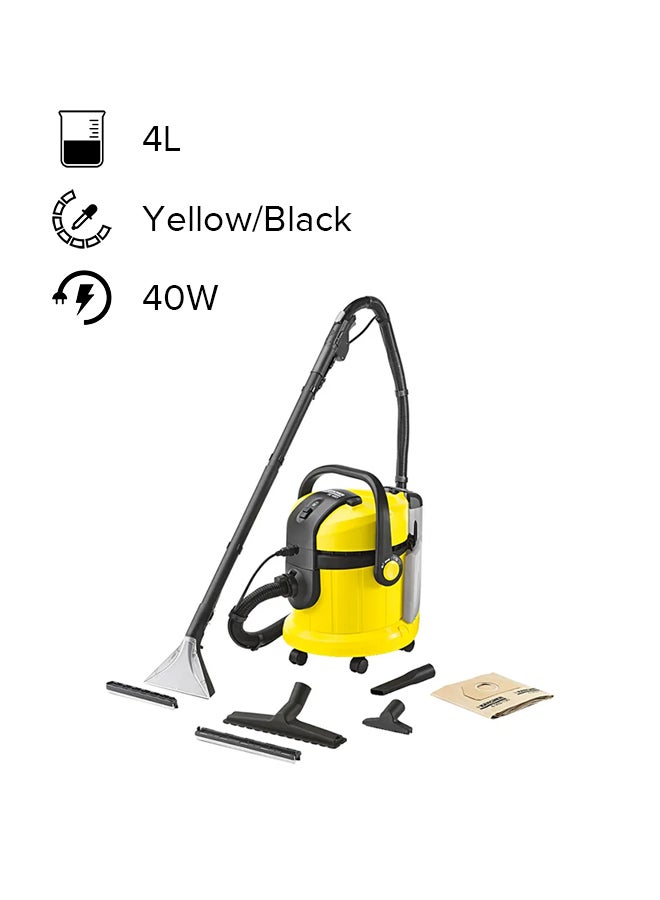 Carpet Cleaner SE 4001 4 L 10811350 Yellow/Black