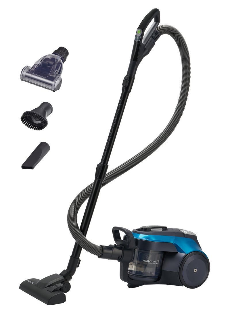 Vacuum Cleaner, Multi-cyclone technology, Remote control on the handle, Ionization, 2.5 l, Additional nozzles