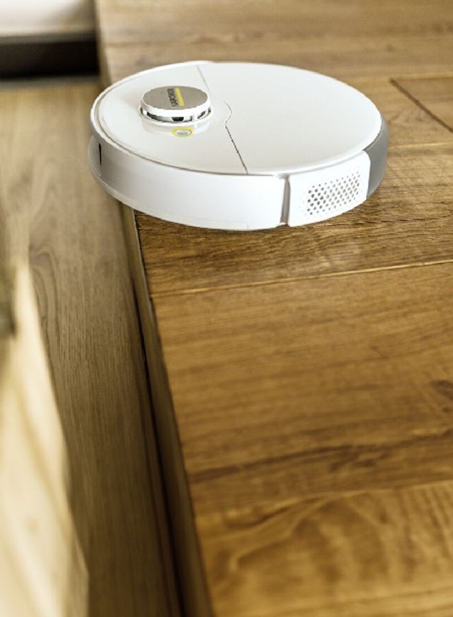 RCV Battery Powered 3 Robotic Vacuum Cleaner With Wiping Function 3.7 kg 15 W JE1.269-621 White