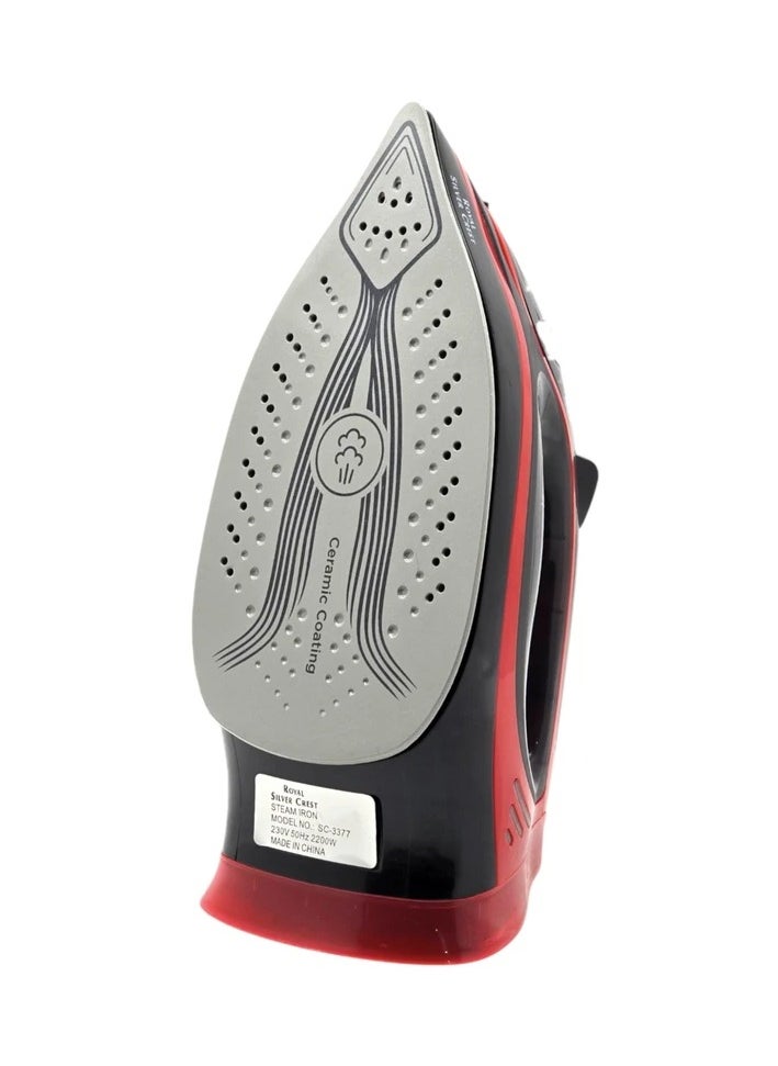 Royal Silver Crest Steam Iron Model SC-3377- 2200W